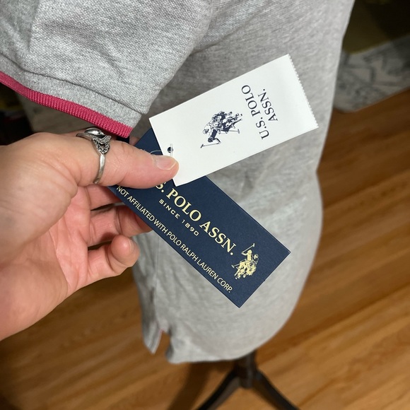 NWT Women’s Size Small U.S. POLO ASSN Short-sleeve Polo Shirt Logo Embroidered - Picture 7 of 13